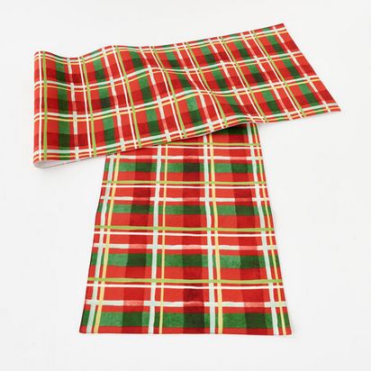 Plaid Table Runner