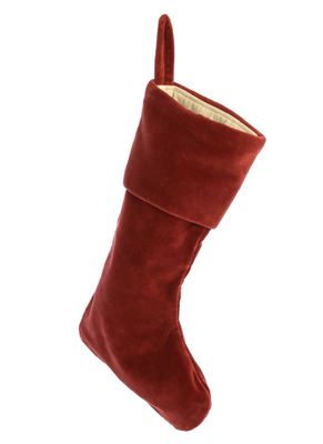 Velvet Stocking - Red