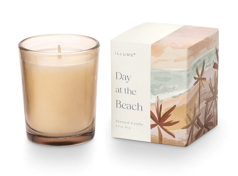 Day at the Beach Boxed Votive