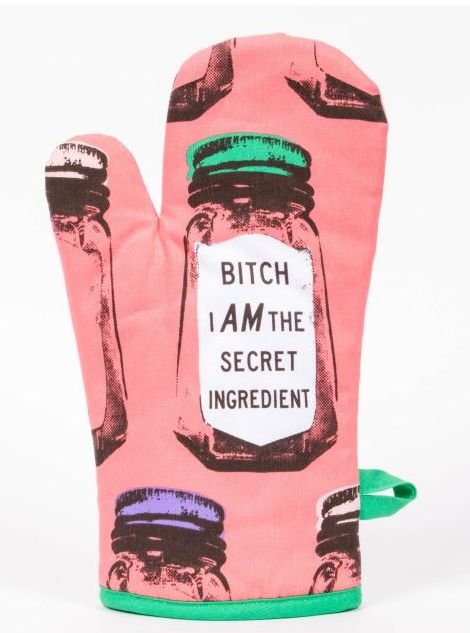 Secret Ingredient Oven Mitt