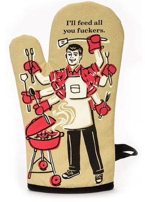 Feed You Fuckers Oven Mitt