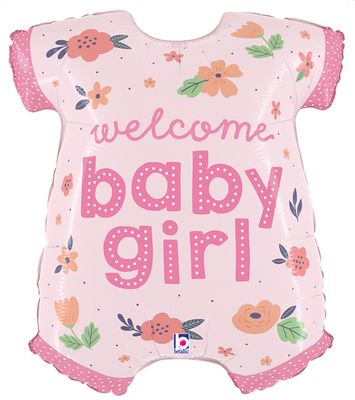26&quot; Inch Baby Girl Onesie Balloon