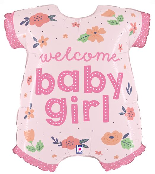 26&quot; Inch Baby Girl Onesie Balloon