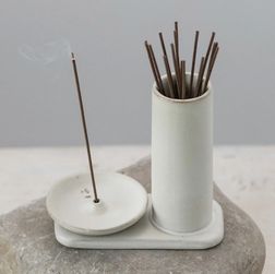 Stoneware Incense Dish/Holder