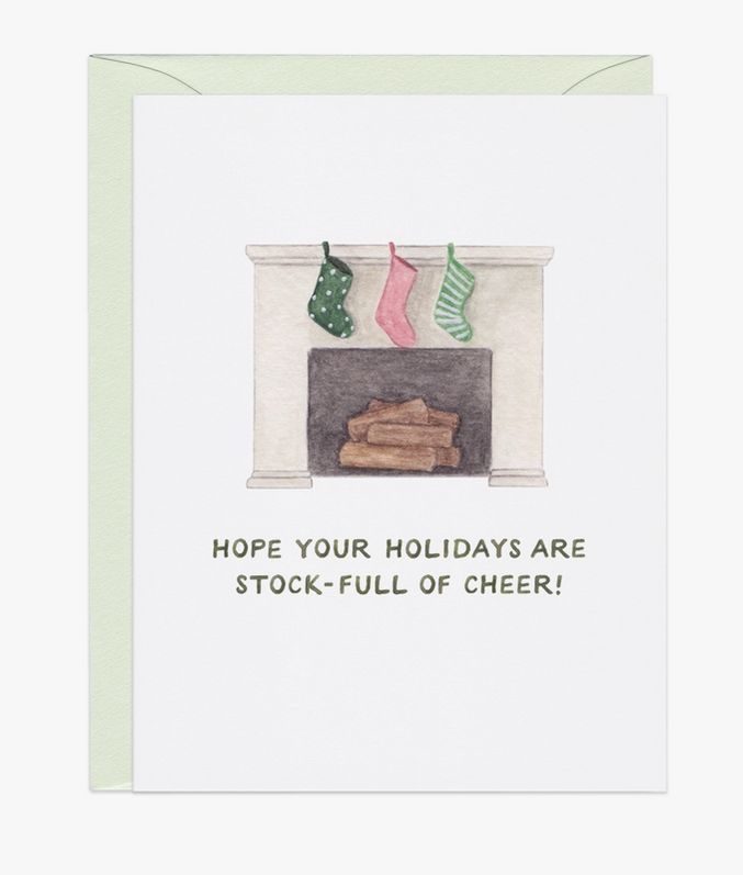 Stock-Full of Cheer Card