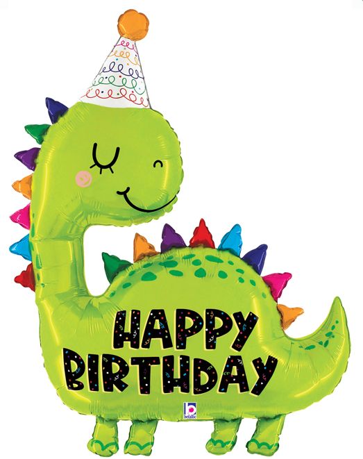 Dino Birthday Balloon