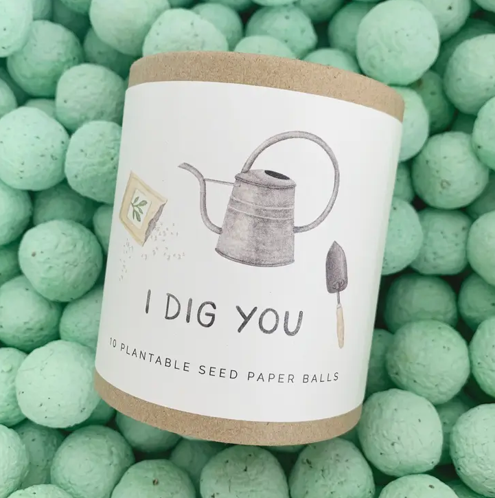 I Dig You — Plantable Wildflower Seed Ball Gift Set