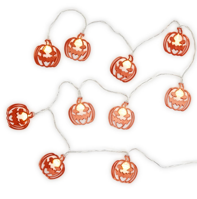 Jack-o-Lantern Light Up LED Garland