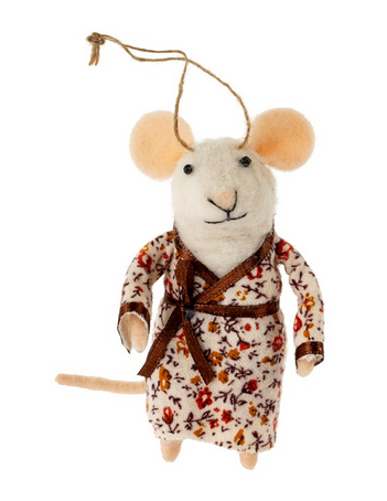 Pyjama Patty Mouse Ornament