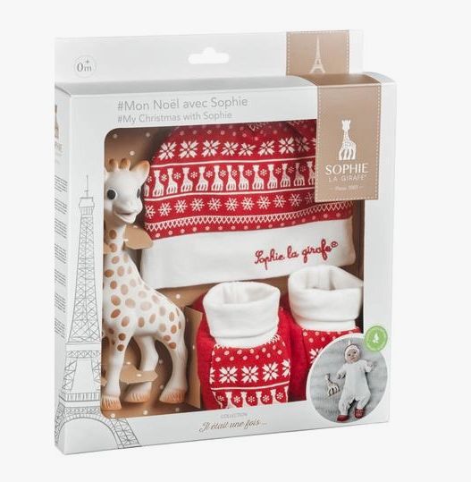 Christmas Gift Set - Socks, Hat + Sophie