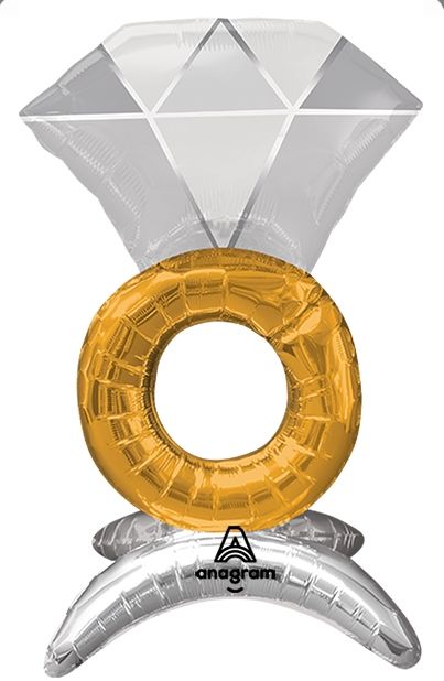 Shape Wedding Ring Airfill Decor