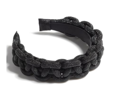 Braided Headband, Black