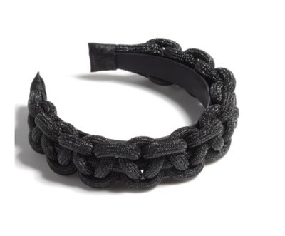 Braided Headband, Black