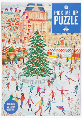 Ice Skating Christmas Puzzle - 1000 Pieces