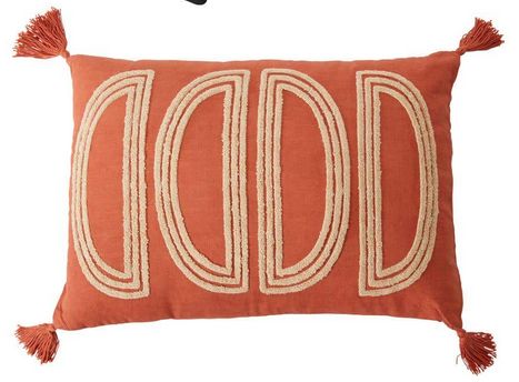 Aldrich Pillow w/ tassels 20&quot;x 14&quot;