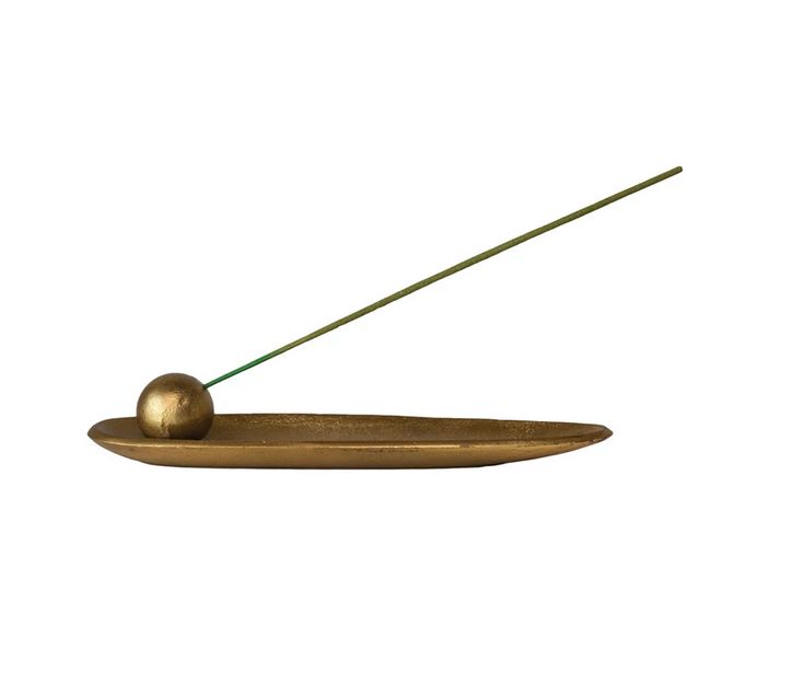 Cast Aluminum Incense Holder