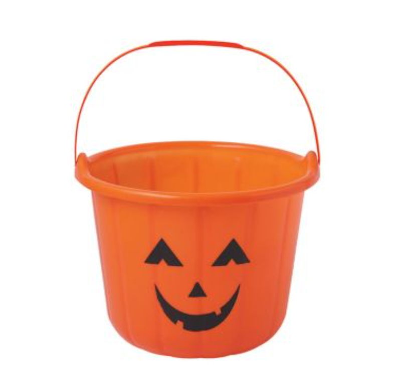 Jack-O’-Lantern Trick-Or-Treat Bucket