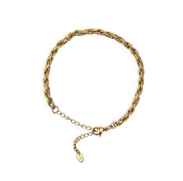 Oval Chain Link Bracelet