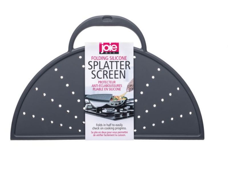 Folding Silicone Splatter Screen