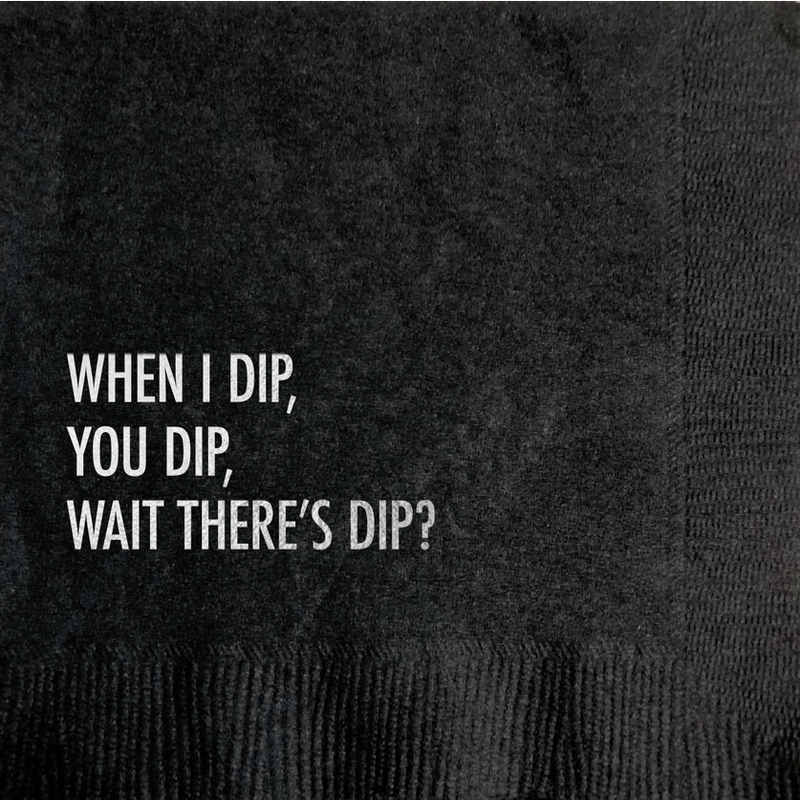 Dip Cocktail Napkin