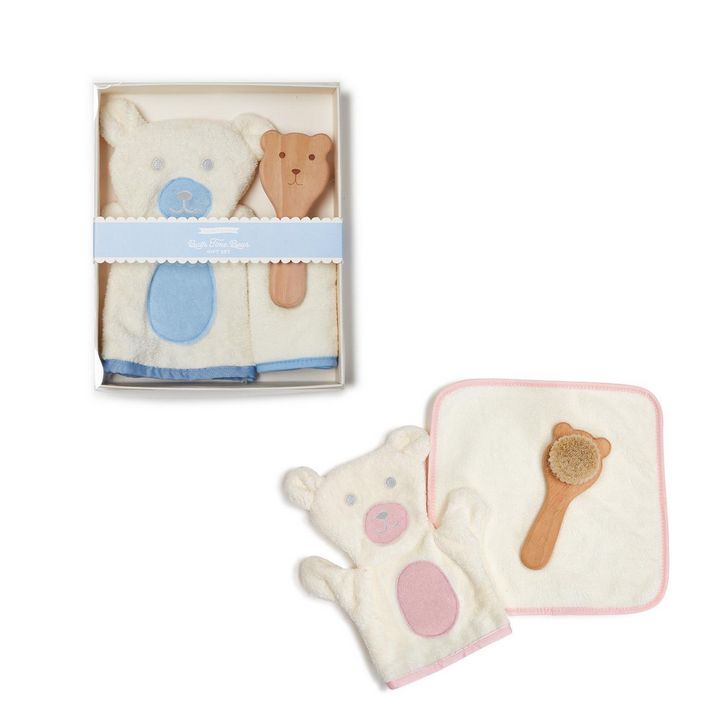 Bear Bath Time Gift Set - Pink