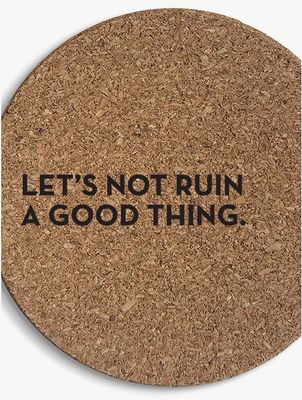 Good Thing Cork Coaster - Six Pack