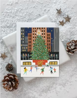 Rockefeller Center Tree Card