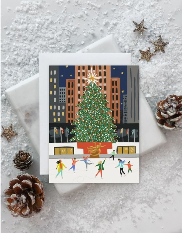 Rockefeller Center Tree Card