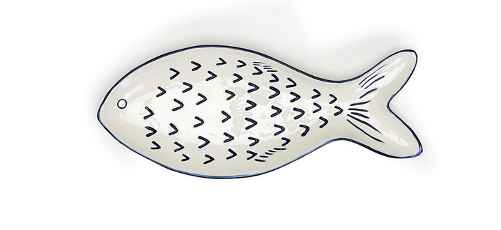 Fish Shaped Tid Bit Plate- Small