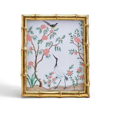 Gold Faux Bamboo Photo Frame