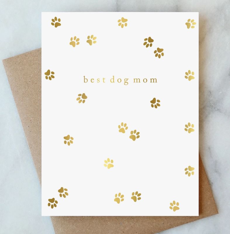 Best Dog Mom Card
