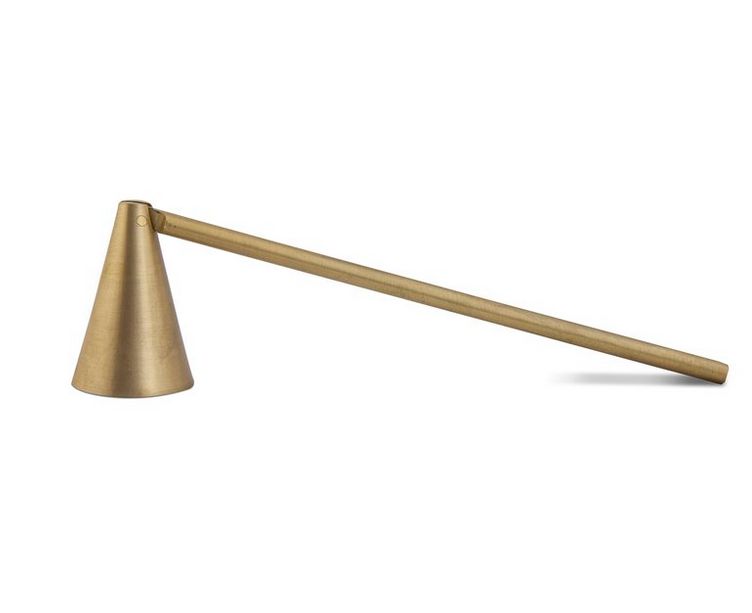 Brass Snuffer, Matte Gold