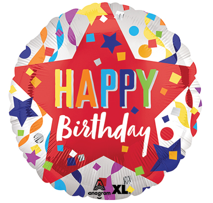 18&quot; Birthday Satin Star