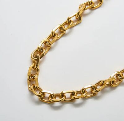 Gold Chunky Cable Chain Necklace