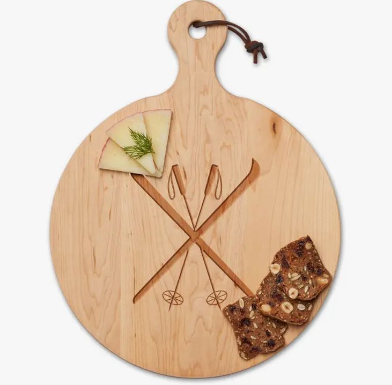 Artisan Maple Round Board | Skis