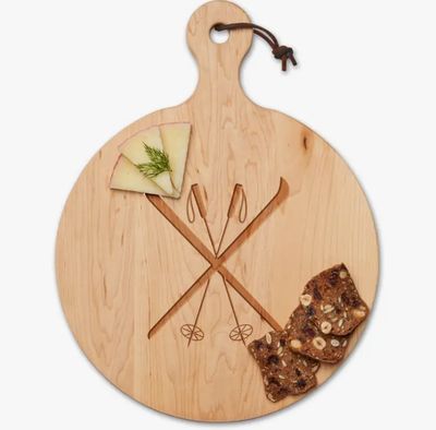Artisan Maple Round Board | Skis