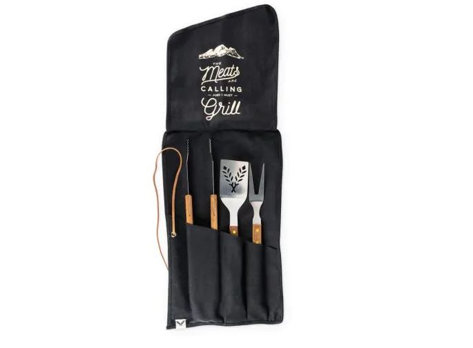 Grilling Tool Set - The Meat is Calling