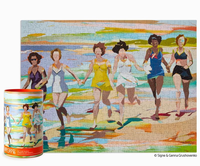 Sunset Swim | 500 Piece Jigsaw Puzzle