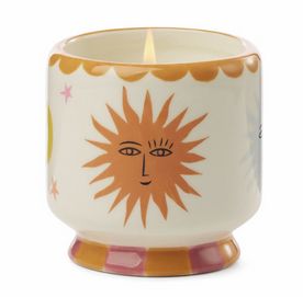 Adopo 8 oz. Sun Ceramic Candle - Orange Blossom