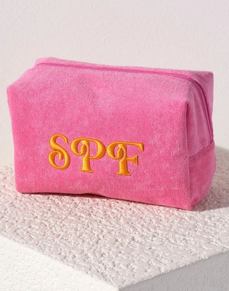 Sol SPF Zip Pouch - Pink