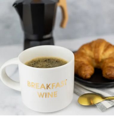 Breakfast Wine Jumbo Stackable Mug