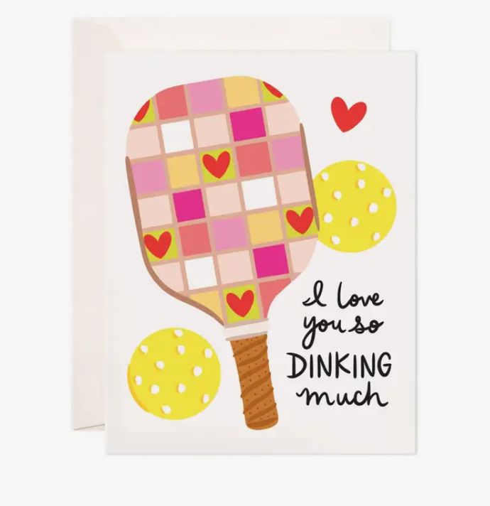 Dinking Love Greeting Card