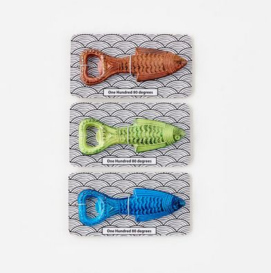 Fish Bottle Opener- Green