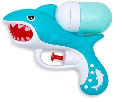 Shark Blast Water Squirt, Color: Light Blue