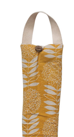 Microwaveable Hot/Cold Neck Wrap w/ Cotton Cover , Style: Yellow
