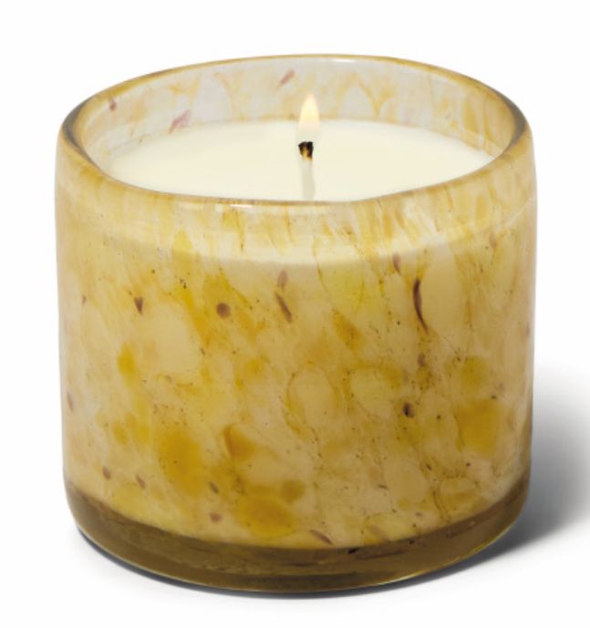 Luxe 8oz. Blown Glass Candle, Scent: Palo Santo