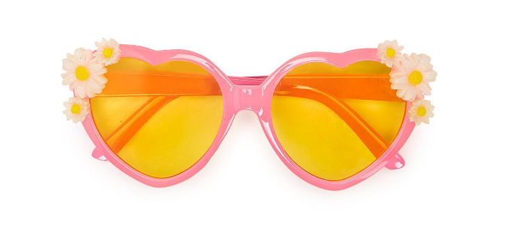 Sunny Shades Sunglasses, Style: Heart
