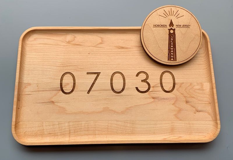 Personalized Zip Code Trinket Tray