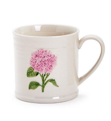 Hydrangea Mug, Color: Pink