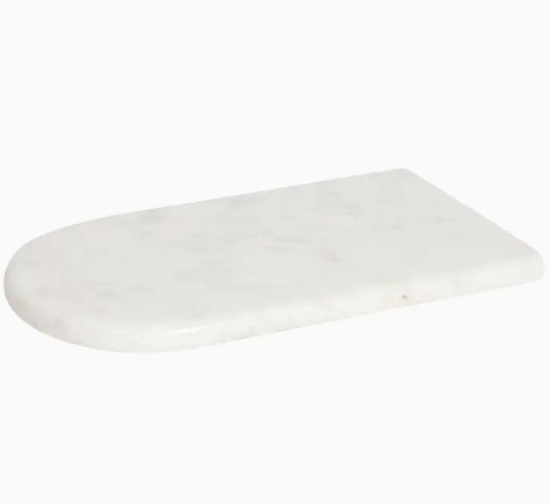 White Marble Arch Serving Board